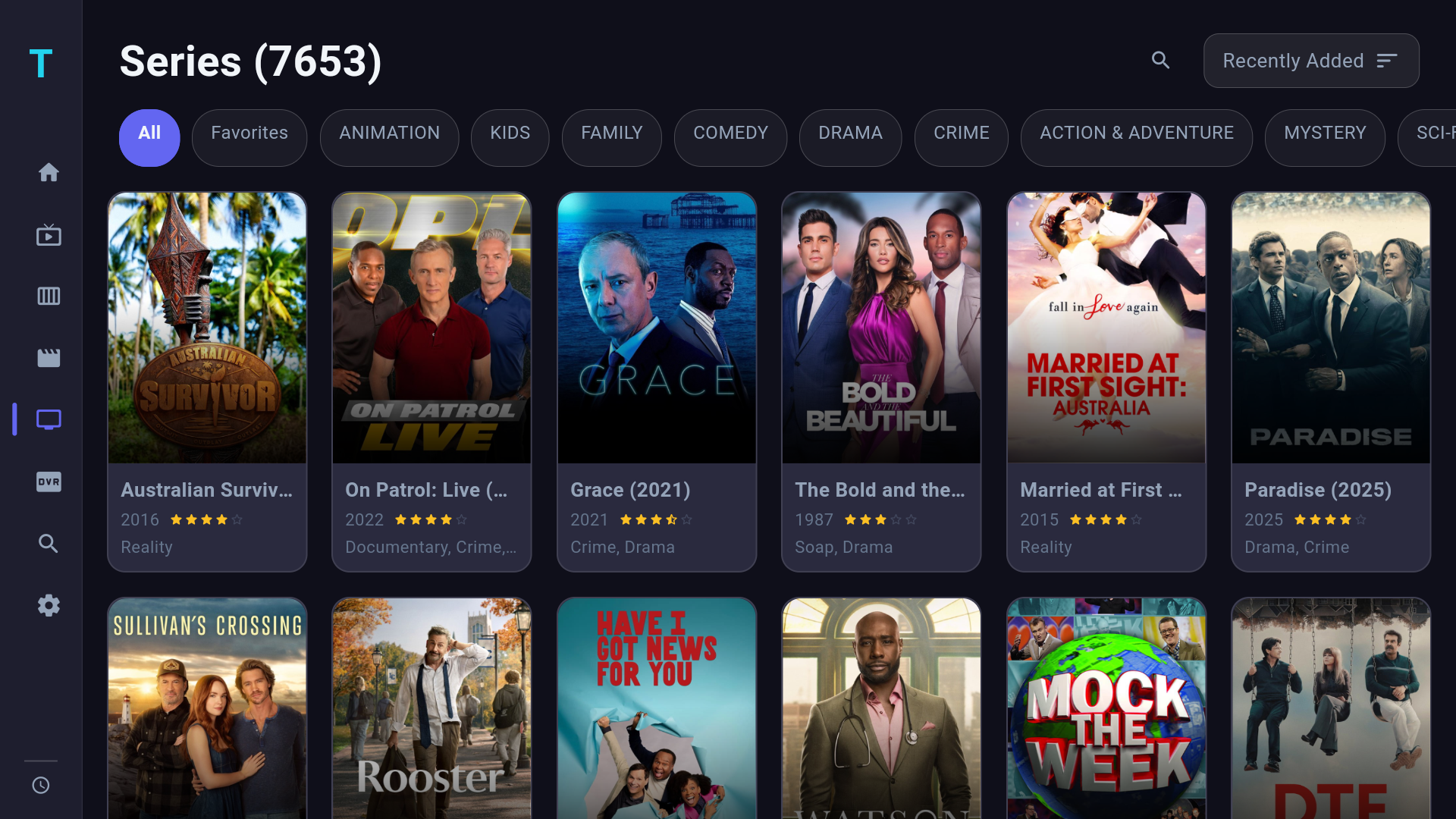 TV Series Library